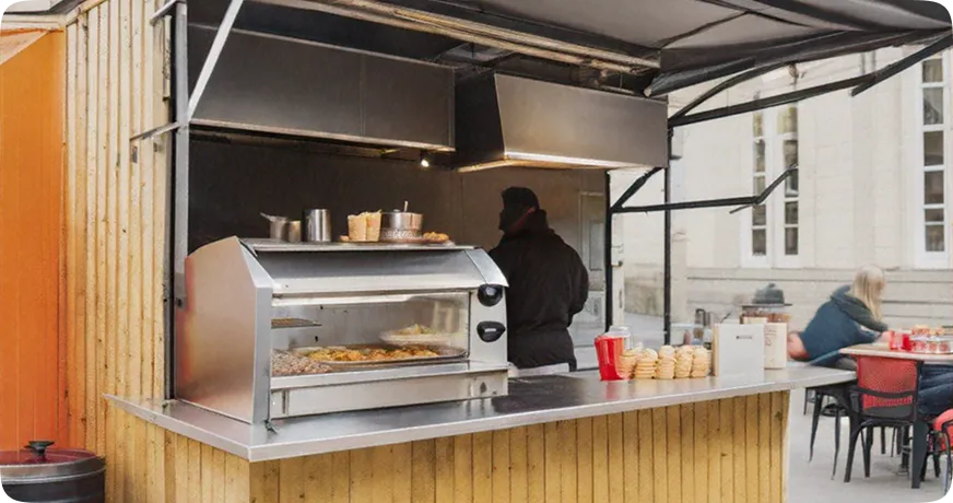 Street food pavilion