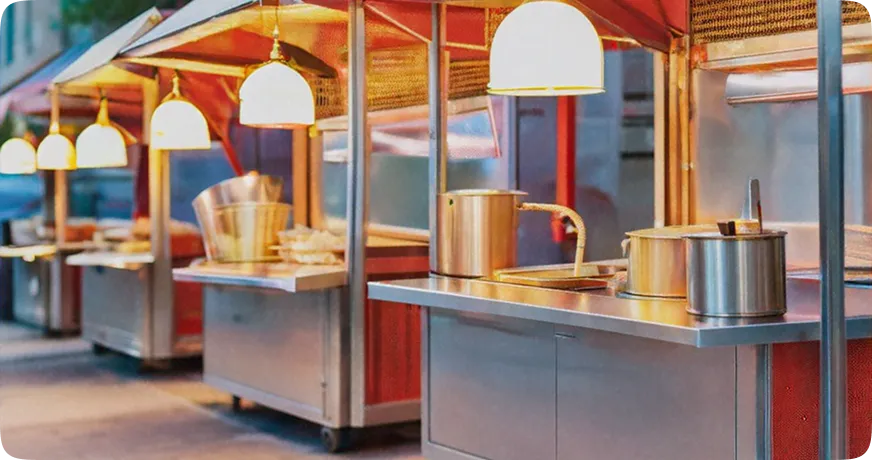 Kiosks and street trading